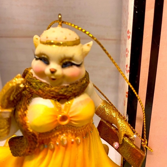 Margaret Le Van Alley Cat Persia Gourmet Tag Glamorous Tiffany Bag Gift Kitty - Picture 15 of 16